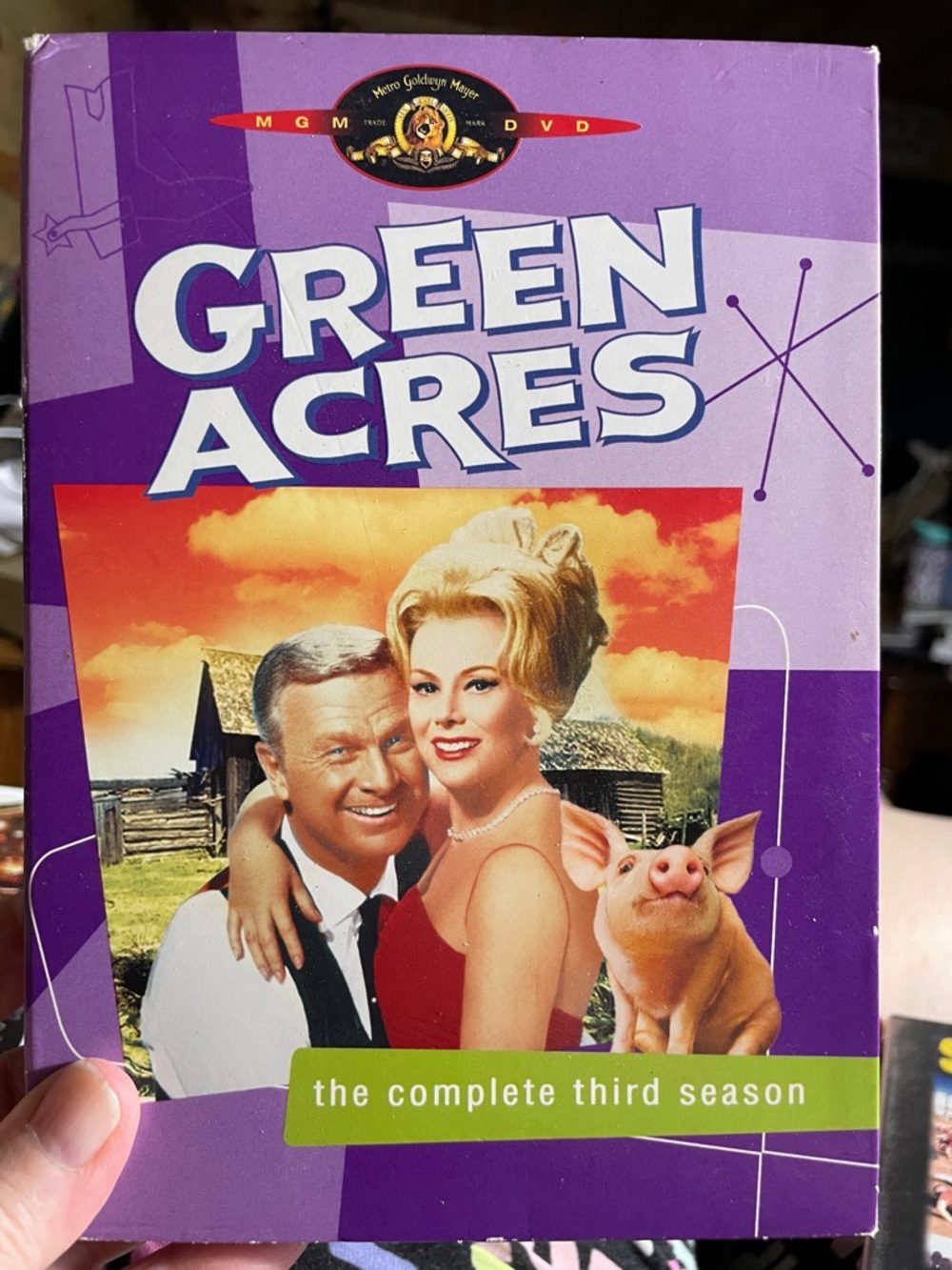 Green Acres: The Complete Third Season DVD - Purple